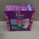 Poise Ultra Thin Incontinence & Postpartum Pads with Wings for Bladder Leaks, 3 Drop Light Absorbency, Regular Length, 132 Count