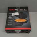 Mueller Heart 5 Waffle Maker, Waffle Iron, Adjustable Browning Control & Nonstick, Cool Touch Handle, Easy to Clean, Small Kitchen Appliances