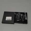 Heavy Key Fob Cover Case Protector for Toyota, Keychain,Key Shell Cover Holder Compatible Toyota RAV4 Fortuner Tundra Camry Highlander Corolla Smart Key Fob (Black, 3 Buttons)