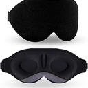 Blackout Eye Mask Memory Sleeping Mask for Travel Home Soft Comfortable Design Blocks Light for Undisturbed Sleep for Relaxation Anywhere