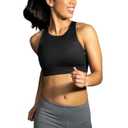 Brooks Women's 3 Pocket Sports Bra for Running, Workouts & Sports - Black - 38CD