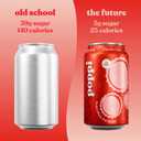 Poppi Sparkling Prebiotic Soda Beverage with Apple Cider Vinegar, Seltzer Water and Fruit Juice, Classic Cola Flavor, 12 oz, Pack of 12, Packaging May Vary