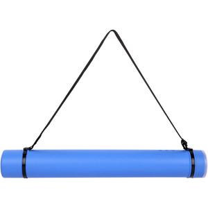 TRANSON Durable Poster Storage Tube with Straps 24"-40" Extendable for Blueprints, Artwork, Maps, Posters Color Blue