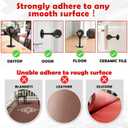 Desktop Punching Bag with Suction Cup - Punch Away Stress, Heavy Duty Office Desk Stress Ball for Adults & Kids, Fun Boxing Toy for Coworkers, Friends (Black)