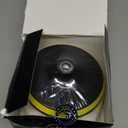 IPELY 6 Pcs 6 Inch Wool Polishing Buffing Pad Polishing Buffing Wheel for Drill Buffer Attachment with M14 Drill Adapter