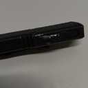 Automatic Scalpel Knife, Safety Auto Knife Push Button, EDC Double Action Razor Blade Utility Knife, With 10pcs #24 Replaceable Blade Self Retractable Pocket Knives For Men and Women (Black)