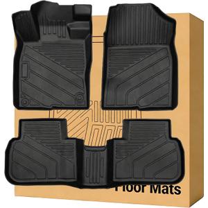 All Weather Floor Mats TPE Protect Rug Custom-fit for Honda Civic 2022-2026