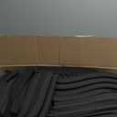 Focusound 52 Pack Acoustic Foam Panels 1" x 12" x 12" Sound Proof Foam Panles Soundproofing Noise Cancelling Wedge Panels for Home Office Recoding Studio with 300PCS Double-Side Adhesive