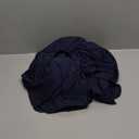 Babenest 1Pack 6FT Navy Blue Spandex Table Skirt for Rectangle Tables, Wrinkle Resistant RufflesTable Cover for Trade Show, Parties, Birthday, Wedding, Banquets