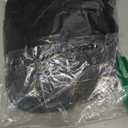 Verdusa Women's Y2k Lace Ruffle Mini Skirt Mesh High Waist Layered Skirt Skort Boho Outfits Micro Shorts (X-Large, Black)