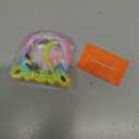 JCHPINE Silicone Cover Case for Tamagotchi Paradise Interactive Virtual Pet, Stand Up Case for Tamagotchi Paradise Screen Protector and Lanyard (Rainbow)