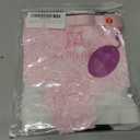 Avidlove Women Sexy Panties Lace Cheeky Panty Rhinestone Bikini Underwear 1-4 Pack (Pink, L)