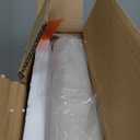 TIOPGHAD Adjustable Ottoman Pouf, 4 Height Position & 60 Degree Tilt Angle Adjustment Footrest Ottomans Footrest Foot Stools Pouffe Footstool for Under Desk for Living Room Home(Beige)