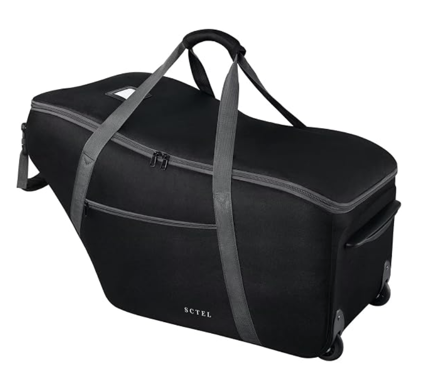 SCTEL Car Seat Travel Bag for Airplane Fits Chicco KeyFit 30