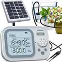 Solar Automatic Drip Irrigation System Houseplant Auto Self Watering Device Waterer for 15 Potted Plants Outdoor Indoor Garden Balcony Vacation While Away