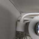 MF09 3 in 1 Rechargeable Milk Frother Handheld Foam Maker with Charging Stand & 3 Stainless Steel Whisks (White without Case)