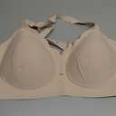 LUCKMEEY Bras for Women No Underwire Wave Push Up Wireless Bra Seamless Bras Full Coverage Bralettes Lift Everyday Bras (X-Large, Skin)