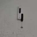 Bonsenkitchen Electric Milk Frother Handheld, Portable Whisk Milk Foam Maker, Drink Mixer for Coffee, Matcha, Electric Stirrer Coffee Mixer, Battery Operated(Not Included) (Black)