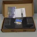 Harwaya Floating Book Shelves for Wall Set of 3, 17 x 8 Inch Deep Wooden Wall Bookshelf for Bedroom Office, Rustic Wood Hanging Wall Shelves for Living Room Kitchen (Dark Brown)