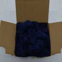 UGASA Lumbar Throw Pillow Cover 12x20 Inch Set of 1 Super Soft Faux Fur Decorative Pillow Case Plush Flannel Texture Accent Rectangle Pillowcase for Sofa Couch Living Room Chair, Navy Blue