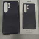 Samsung Galaxy S25 Ultra Kindsuit Phone Case, Protective Cover, Stylish Design, Durable, Soft Inner Lining, US Version, EF-VS938PBEGUS, Black