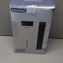 Dehumidifier, 98OZ Dehumidifiers for Home(1000sq.ft), Humidity Display Dehumidifier for Basement Bathroom Bedroom, Auto Shut Off, Washable Filter, Drain Hose, Timer, 7 Ambient Lights, Gray