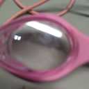 Vvinca Kids Swim Goggles with Bungee Strap No Leaking Anti Fog Toddler Goggles with Quick Adjust Ages 3-14, 01- Pink & Blue Gradient