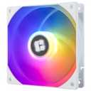 Thermalright TL-C12RW-S V2 CPU Fan 120mm ARGB Case Cooler Fan, 4pin PWM Connector Silent Computer Fan with S-FDB Bearing Included,up to 1500RPM Cooling Fan(White ARGB)