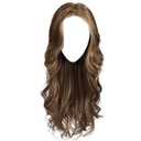 Raquel Welch Model Mode Long Layered Curls Wig by Hairuwear, Average Cap Size, RL9/ 24SS Iced Cafe Latte