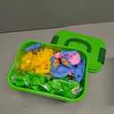 SpringFlower Toys for Girls 3 4 5 6 7 Years Old, Flower Garden Building Kit with Storage case,Educational STEM Toy and Preschool Garden Play Set for Toddlers, for Kids,148pcs