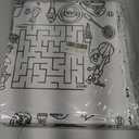 2 x DDMY Giant Coloring Poster, 72 x 35.5 Inch Career Dream Theme Versatile Coloring Table Cloth for Kids, Large Coloring Tablecloth Drawing Paper for School Party/Kids Party/Special Events Decoration