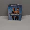 Resistance Bands Set with Yellow Handles, Exercise/Workout/Fitness Bands with Door Anchor, Legs Ankle Straps for Resistance TrainingPhysical TherapyHome Gym Workout (10-150LBS-Colorful)