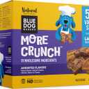 Blue Dog Bakery More Crunch Assorted Flavors, Dog Biscuits, Healthy Treats, All Natural, Bacon, Chicken, Cheese, Peanut Butter, 5 lb (Pack of 1)