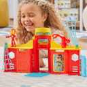 Spidey and his Amazing Friends Stark Tower Playset, Includes 4-Inch Iron Man Action Figure, Marvel Super Hero Toys for Kids 3 and Up