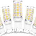 Dimmable G9 Led Bulbs 3W 4000K Nautral White,Replace 20W 25W 30W G9 Halogen,AC120V Dimmable G9 Led Bulbs 3W Neutral 300 lm for Chandelier Ceiling Pendant Lighting,No Flicker,5PACK