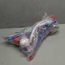 3-in-1 Baseball Set for Kids 3-5 - Tee Ball Stand, Hanging Tee, Ball Launcher and 6 Softballs - Adjustable Height, Indoor/Outdoor Sport Gifts for Boys Girls, Blue