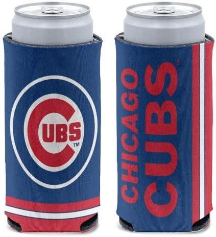 MLB Chicago Cubs Slim Can Cooler, Team Colors, One Size