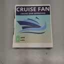Cruise Fan Cabin Approved - Magnetic Hook Included To Hang On Walls - Portable USB Rechargeable & Plug-In, Timer Function & 5-Speed Adjustable, White Noise, Long Battery Life, Perfect for 2026 Cruises