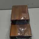 ENOKING Universal Knife Block without Knives, Acacia Wood Knife Holder/Knife Organizer with Removable Plastic Bristles for Kitchen Counter Knife Storage Rack: Home & Kitchen