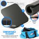 2 x MAUMI Rowing Machine Seat Cushion Seat Pad for Concept 2 Rowing Machine D Waterrower and Any Other Rower - Accessories for Training on Rowerg Row Machine and Water Rower Rowing Machine