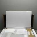 Nightstand with Charging Station and LED Lights, Night Stands with Adjustable Storage Cabinet, Modern Side Table with Fluted Doors and Open Storage, Bedside Table for Bedroom, Walnut