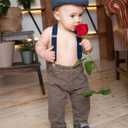 8 x trilece Child Kids Boys Girls Toddlers Infant Baby Suspenders Adjustable Y Back Suspenders (5 Months to 6 Years)