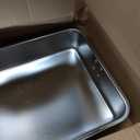 23.5''x15.5''x4''roasting Pan Stainless Steel Turkey Roasting Pan Extra Large Thickened Baking Tray with Handle for Christmas Thanksgiving Oven Turkey Roasts Multilayer Lasagna Baked Goods