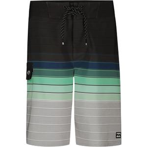 Billabong Boys' Performance Stretch Pro Boardshorts with UPF 50+ Sun Protection, Quick Dry Bathing Suit (29, Mint All Day)