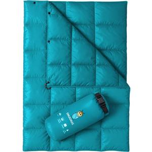 SnugHug Puffy Blanket for Cold Weather  Down Camping Blanket with Sustainable Insulation, Lightweight & Warm Outdoor Camping Quilt, WaterResistant, Compact & Packable