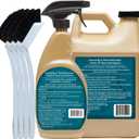 Granite Gold Grout Cleaner Spray with Brush for Stone, Ceramic, Glass & Colored Grout, 64 Fluid Ounces + 24 Fluid Ounces + 4 brushes, 88 Fl Oz