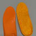 PowerStep Pulse Maxx Running Insoles - Overpronation Corrective Orthotic Inserts for Running Shoes - Maximum Ankle, Foot Pain Relief & Arch Support Insoles - Made in The USA (Men's 12-13) (Orange/Yellow)