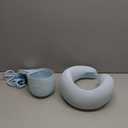 Travel Pillow - Memory Foam Neck Pillow Airplane, Neck Travel Airplane Pillow for Long Flight, 360 Support Plane Pillow, Machine Washable (Blue)