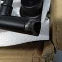 5-Light Bathroom Light Fixtures, E26 Base Vanity Lights for Mirror with Textured Milky White Glass Shade, Modern Kitchen Light Fixtures Wall Sconce Light - Black