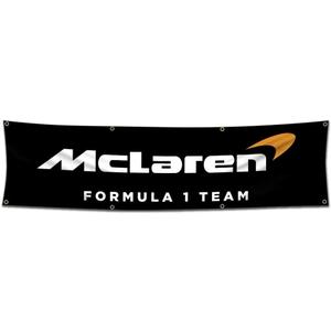 Ctemnpho Flag Banner Decor Racing, Banner for Garage Man Cave Dorm Room, 2x8ft